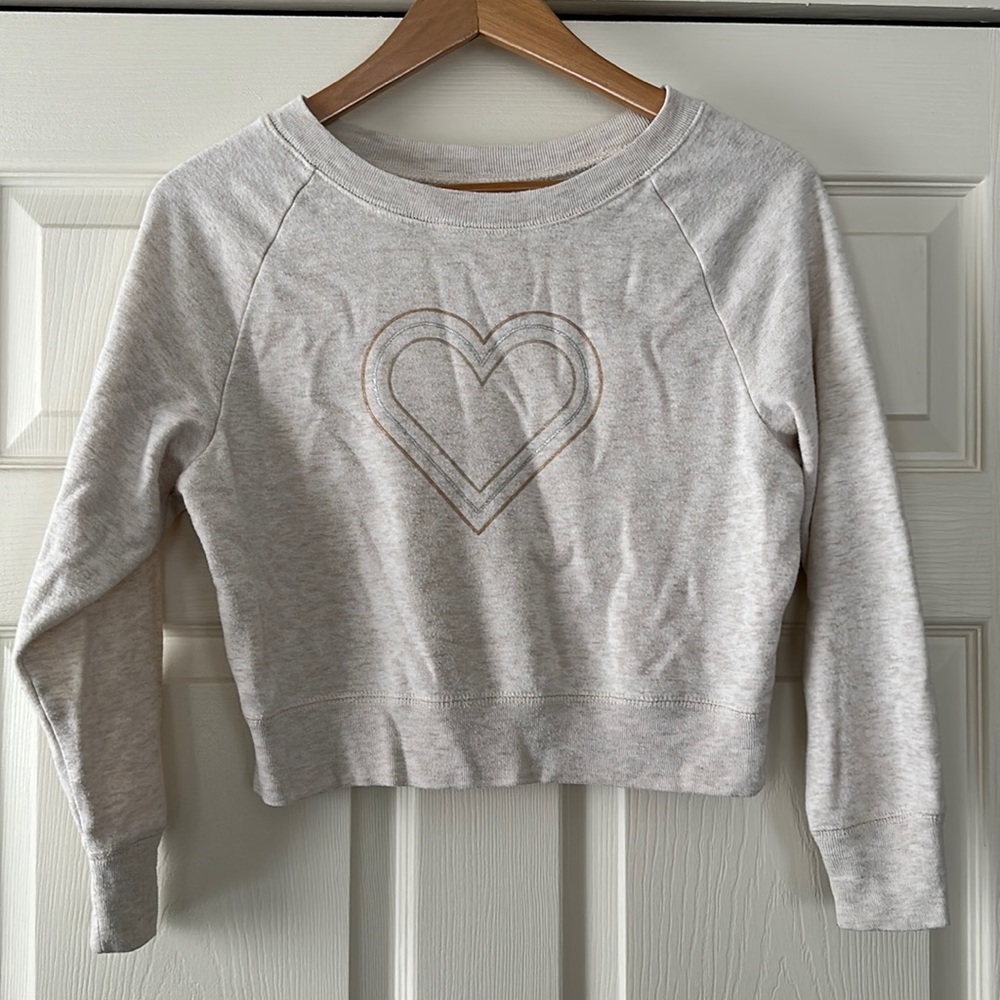 Heart sweatshirt